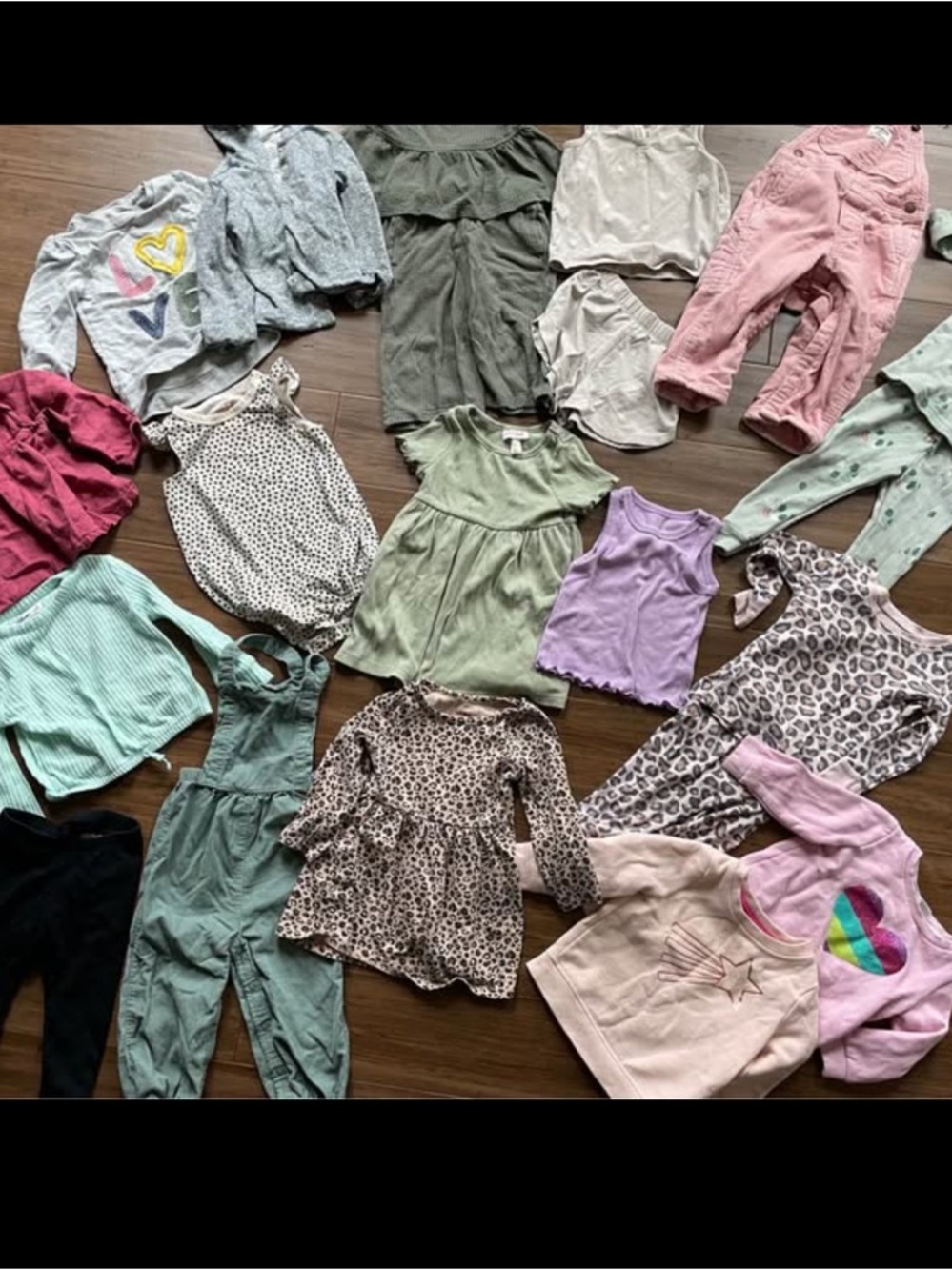 18 month girl lot - Mixed Baby Girls Clothing Lot